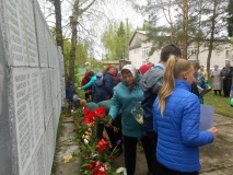 в деревне Верхние Моховичи прошли праздничные мероприятия, посвященные Дню Победы - фото - 4